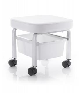 Kozmetický stolík s výsuvným zásuvkou - biely