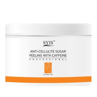 SYIS Anticelulitídna cukrový peeling s kofeínom 500g