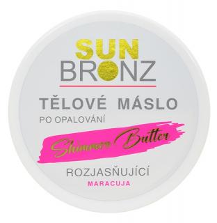 Telové maslo po opaľovaní s trblietavým efektom Maracuja SUNBRONZ 200 ml