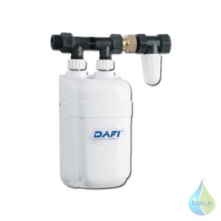 Prietokový ohrievač DAFI 3,7kW poddrez (s prípojkou a ventilom)