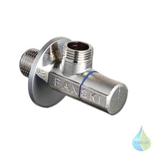 Rohový ventil AP011-S 1/2" x 3/8" (na stojánkovú batériu, alebo WC)