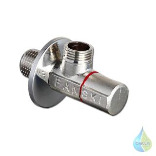 Rohový ventil AP011-T 1/2" x 3/8" (na stojánkovú batériu, alebo WC)