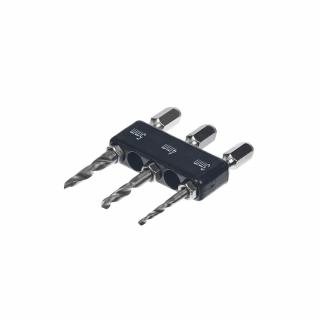 3-dielna sada krátkych vrtákov SK11 - 3, 4 a 5 mm