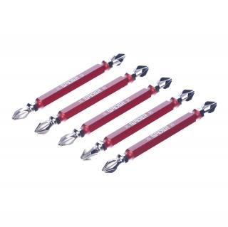 Japonská sada obojstranných skrutkovacích bitov PH2 SK11 SPIDER - 5 ks - 85 mm