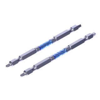 Japonská sada obojstranných skrutkovacích bitov SQ2 SK11 - 2 ks - 110 mm