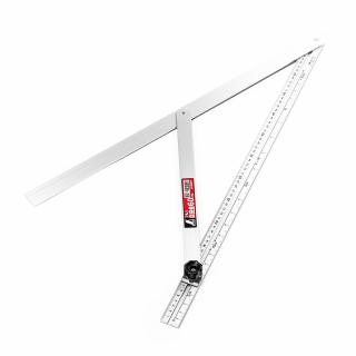 Japonský nastaviteľný uholník SHINWA s metrickou škálou - 600 mm