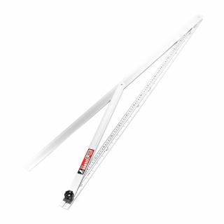 Japonský tesársky uhlový meter SHINWA s metrickou stupnicou - 900 mm