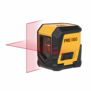 Krížový laser PREXISO - červený lúč 10 m - PLC10U