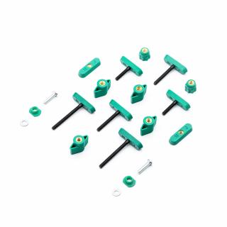 MICROJIG Variety Pack Rybinové svorkové skrutky - 8-dielna sada