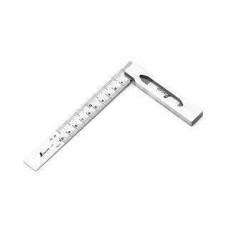 Nerezový uholník SHINWA s robustnou oceľovou základňou - 130 mm