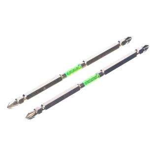 Sada japonských obojstranných bitov v zlatej farbe PH2 SK11 - 2 ks - 150 mm