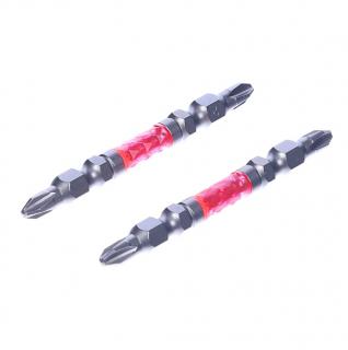 Sada japonských obojstranných skrutkovacích bitov PH2 SK11 - 2 ks - slim - 65 mm