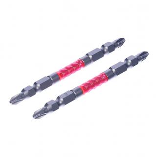 Sada japonských obojstranných skrutkovacích bitov PH2 SK11 - 2 ks - slim - 85 mm