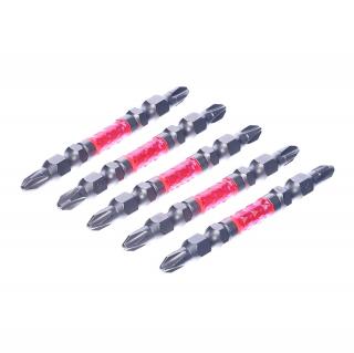 Sada japonských obojstranných skrutkovacích bitov PH2 SK11 - 5 ks - slim - 65 mm