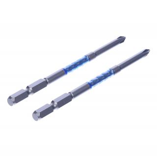 Sada japonských skrutkovacích bitov PH1 SK11 - 2 ks - slim - 100 mm