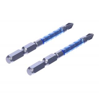 Sada japonských skrutkovacích bitov PH1 SK11 - 2 ks - slim - 65 mm