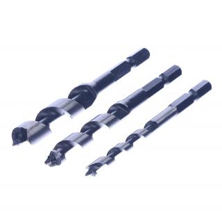 Sada vrtákov do dreva 3-dielna E-VALUE - 6, 9, 12 mm