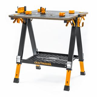 Skladací pracovný stôl a koza CRAFTMAKER FoldStation S20