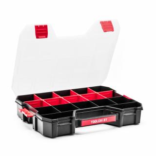 Stohovateľný kufríkový organizér TOOLCREST na spojovací materiál