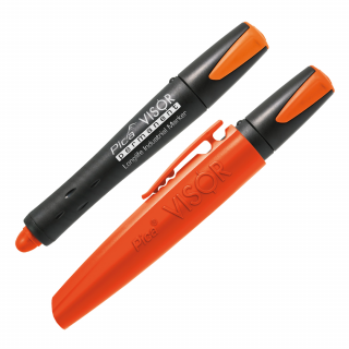 Vodoodolný remeselnícky značkovač Pica VISOR Farba: Fluorescenčné oranžová