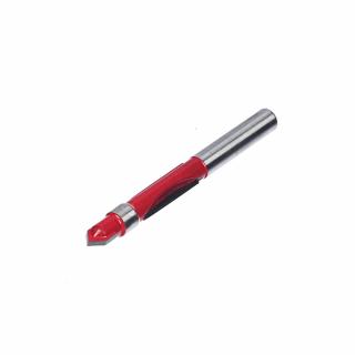 Volfrám-karbidová drážkovacia fréza s vodiacim ložiskom SK11 - 6,4 mm - SRB-35