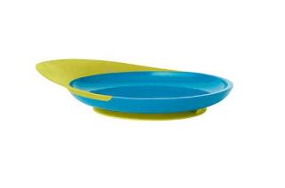 Boon Catch Plate - Tanier s prísavkou modro - zelený