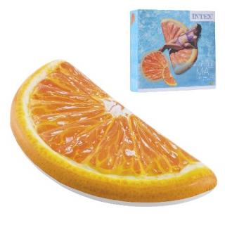 INTEX nafukovačka v tvare pomaranča 178x85cm