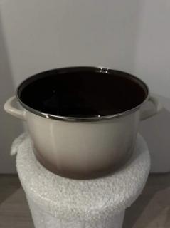 Metalac smaltovaný hrniec  22 cm - 5L CAPUCCINO