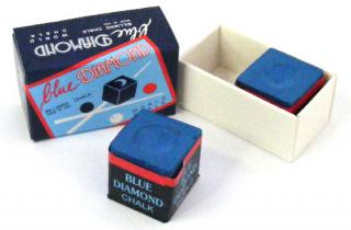Biliardová krieda Blue Diamond 2ks, modrá
