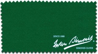 Biliardové plátno Simonis 760 Yellow green, 165 cm