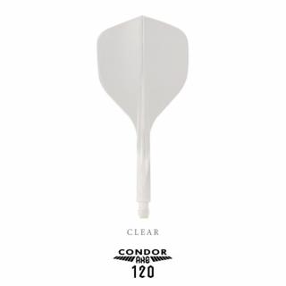 Condor AXE 120 priehľadné, štandardné letky a krátke násadky 18mm
