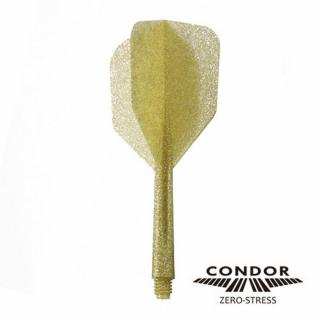 Condor Glitter Zero Stress zlaté, Small letky a stredné násadky