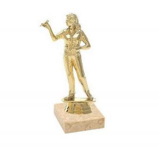 Gamecenter Šípkarská trofej - hráčka, 15cm vysoká
