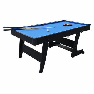 Gamecenter Skladací pool biliardový stôl Cobra, 6ft s príslušenstvom