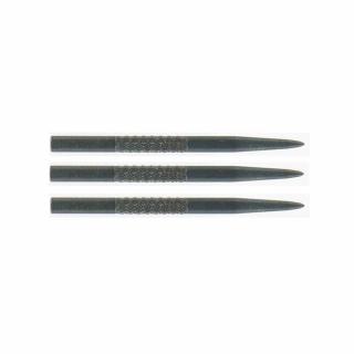 Hroty na šípky Bull&#039;s steel Knurled, 35mm, čierne - 3ks