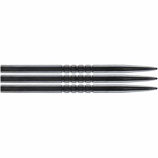 Hroty na šípky Bull&#039;s steel Ringed Grip, 45mm, čierne - 3 ks