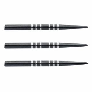 Hroty na šípky Winmau steel, kovové, 32mm, Regrooved - 3ks