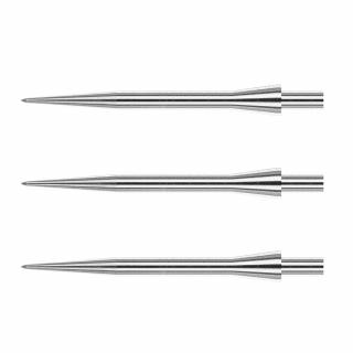 Hroty na steel šípky Winmau Velocity strieborné, 32mm - 3ks