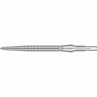 Kovové hroty Target Swiss Storm Quartz strieborné, 30mm - 3ks