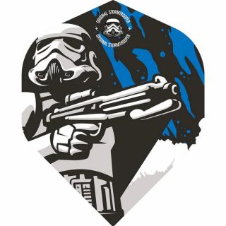 Letky na šípky Star Wars Original Stormtrooper Holding Gun, No2 100 mikron