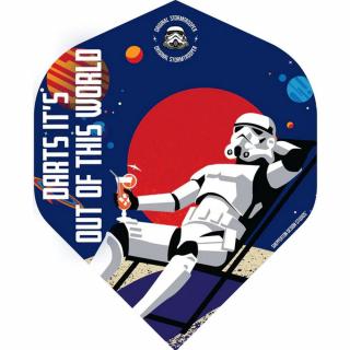 Letky na šípky Star Wars Original Stormtrooper Out of this World, No2 100 mikron