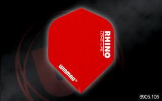 Letky na šípky Winmau RHINO extra hrubé, červené
