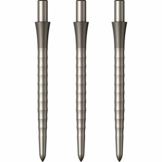 Náhradné hroty na steel šípky Mission Sniper Ripple 32mm, strieborné - 3ks