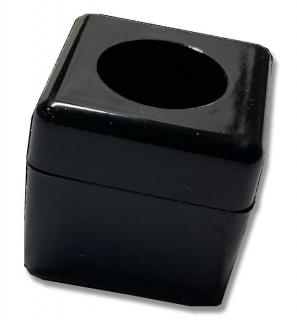 Plastové puzdro na biliardovú kriedu, čierne
