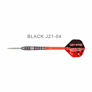 Sada šípok steel ONE80 Black J21 v04 23g 90% wolfram