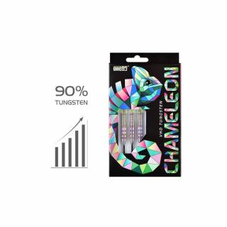 Sada šípok steel ONE80 Chameleon Emerald 24g 90% wolfram