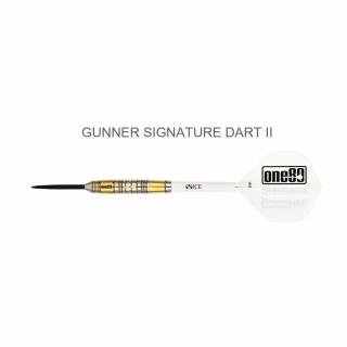 Sada šípok steel ONE80 Gunner Omega II 22g, 90% wolfram