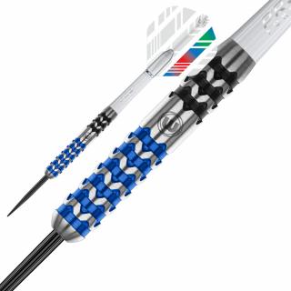 Sada šípok Winmau steel Aurora Fochesato 22g, 90% wolfram