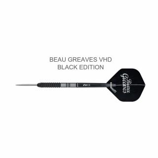 Sada steel šípok One80 Beau Greaves VHD Black Edition 23g, 90% wolfram