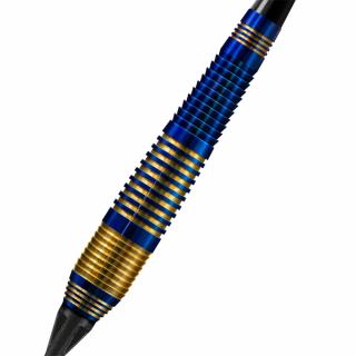 Šípky Harrows soft Vivid Blue 18g, brass